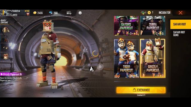 I Got New Safari Riot Bundle || Free Fire New Inclubator#freefire #viral #video смотреть онлайн