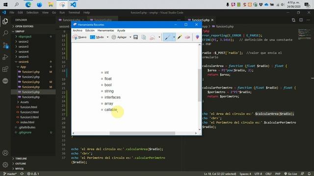PHP SESION 6 - FUNCIONES- PARTE 2 смотреть онлайн