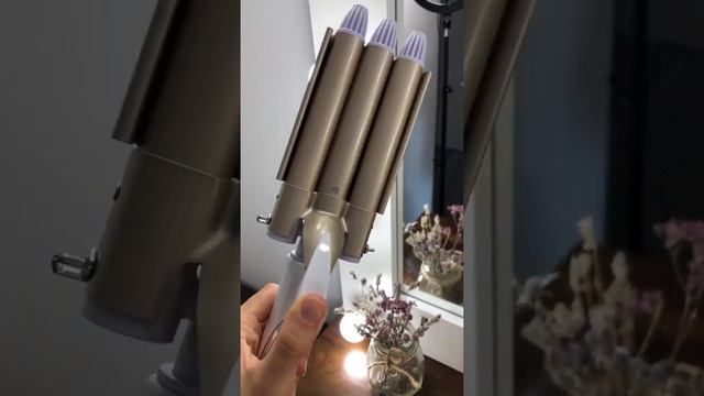 Тройная плойка для волос Kemei 22 мм смотреть онлайн
