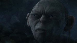 Голлум замышляет убить хоббитов и заполучить кольцо. HD