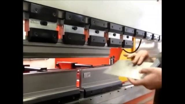 Гибка листового металла матрицей TR 60 - под угол 60 градусов смотреть онлайн