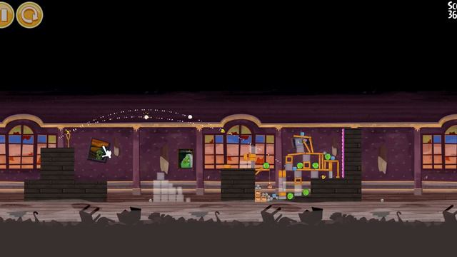 Angry Birds Seasons Haunted Hogs - Level 2-9 / 3 stars смотреть онлайн