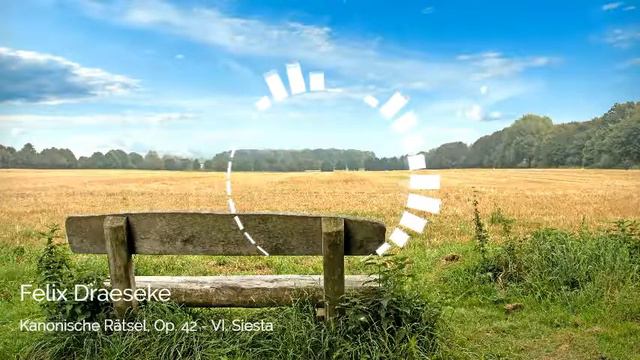 ♫ Felix Draeseke - Kanonische Rätsel, Op 42 - No 6 Siesta ♫ смотреть онлайн