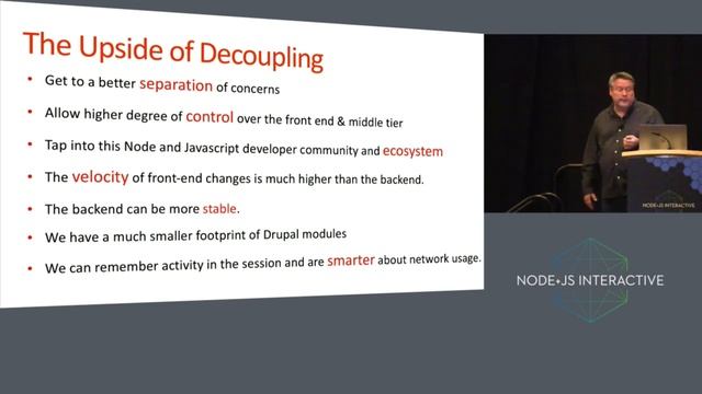 Using Node.js and React with Drupal CMS at Edutopia смотреть онлайн