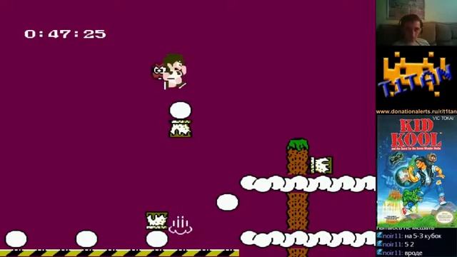 Kid Kool and the Quest for the Seven Wonder Herbs (Best ending\Livestream\NES) смотреть онлайн