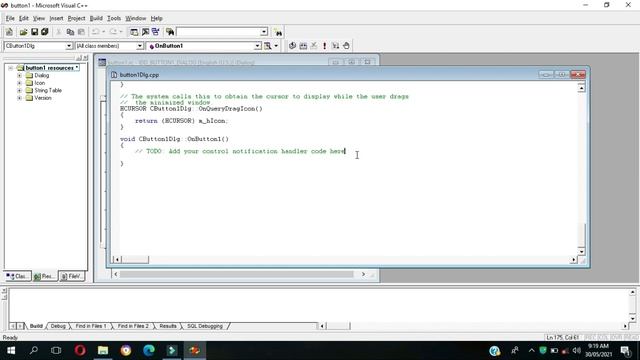 Microsoft Visual C++ 6.0 Programming | Chapter 2 - Command Button Implementation | For Beginners смотреть онлайн
