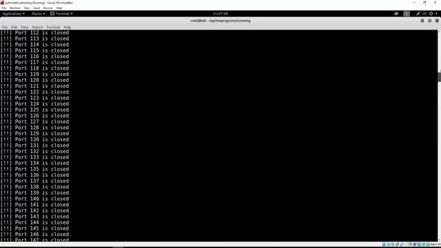 Scanning the first 1,000 ports | Python Ethic_Hack #1000 смотреть онлайн