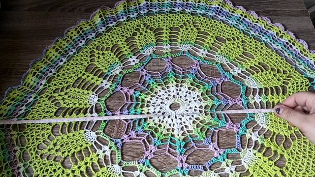 Скатерть крючком в копилку смотреть онлайн