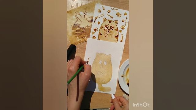 Рисование кофе. Кофейная живопись смотреть онлайн