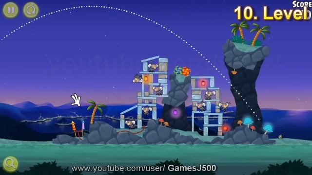 Angry Birds Rio Rocket Rumble All Hidden Gold Rockets Unlock Guide