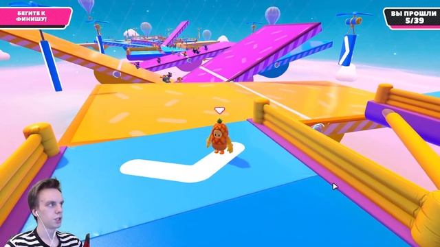 Как выигрывать в Fall Guys#1 Первые уровни ГОНКИ + РОЗЫГРЫШ 5ти КЛЮЧЕЙ FALL GUYS смотреть онлайн