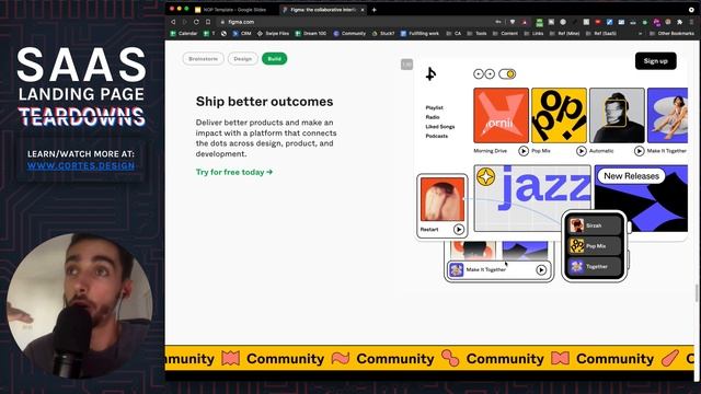 SaaS Landing Page Teardown: Figma - The best visual's I've seen in a while! смотреть онлайн