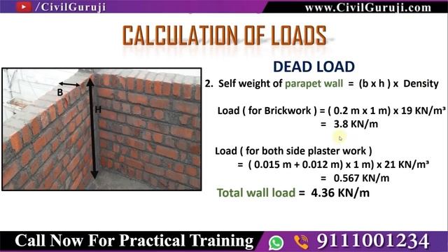 How to Calculate Loads in frame Structure Building || Structural Design | Part-1 || By CivilGuruji смотреть онлайн