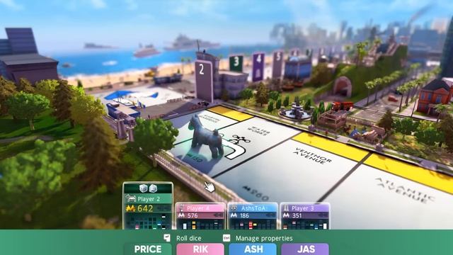 Monopoly Plus - #1 - IT'S GOOD TO OWN LAND! (4 Player Boardgame Gameplay)