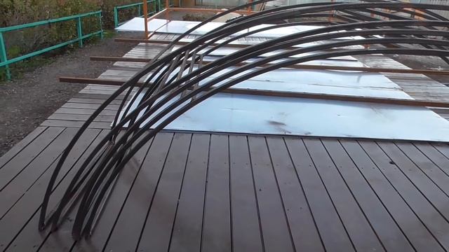 Раздвижной павильон для бассейна своими руками.ЧАСТЬ 1/Sliding pool pavilion PART 1 смотреть онлайн