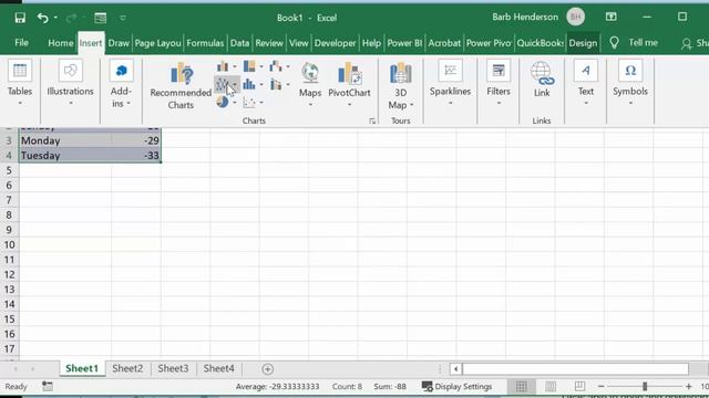 How to graph changing data in Excel смотреть онлайн