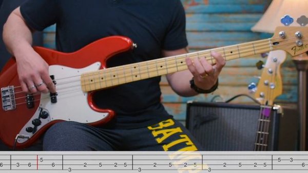 Madness - One Step Beyond | Bass Cover With Tabs in the Video