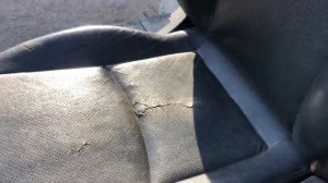 Ремонт кожи сиденья своими руками. Покраска кожаного сиденья! Эксперимент.