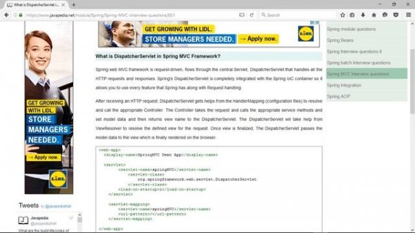 What is DispatcherServlet in Spring MVC Framework?
| javapedia.net