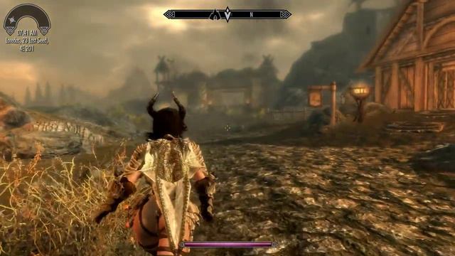 Skyrim Whiterun Battle смотреть онлайн
