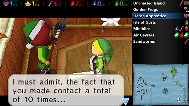 Legend of Zelda Phantom Hourglass Walkthrough 6 Northwest Collection & Isle of Gusts смотреть онлайн