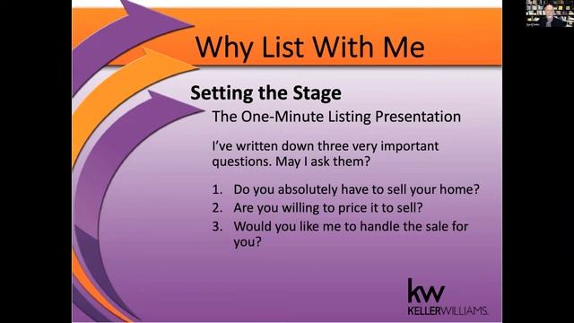 KW Northeast Realty hosts Dave Jenks' "Why List With Me - Power of Your Words" live on Zoom! смотреть онлайн