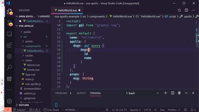 Learn Vue Apollo With GraphQL in 15 Minutes смотреть онлайн