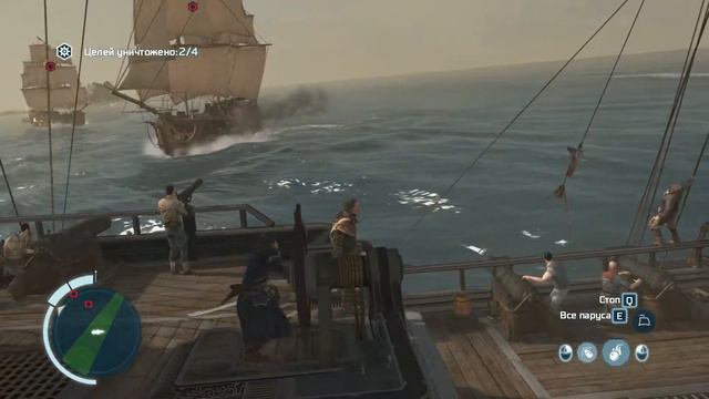 # Assassin's Creed III Часть 68: Морская миссия - Занимается заря. смотреть онлайн