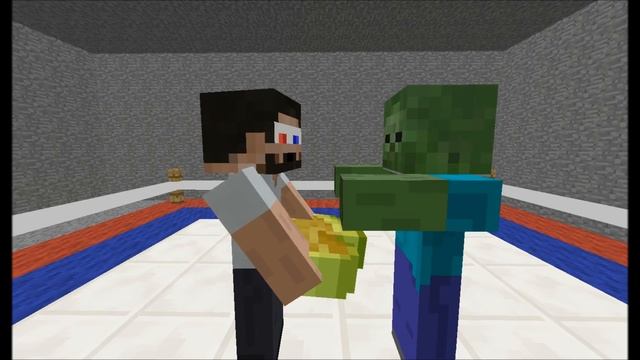 [Minecraft animation] Minecraft player School - Fighting смотреть онлайн