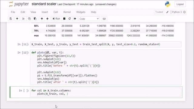 Using Standard Scaler to scale features | Machine Learning смотреть онлайн