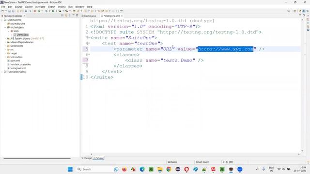How will you get the application URL from testng xml (Selenium Interview Question #492) смотреть онлайн