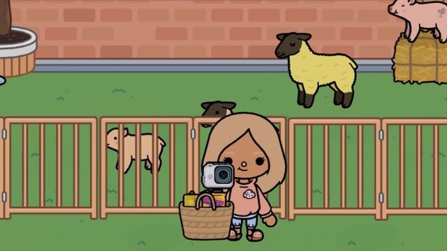 Поход в зоопарк//Kitty Toca//toca Boca//🦙🐖