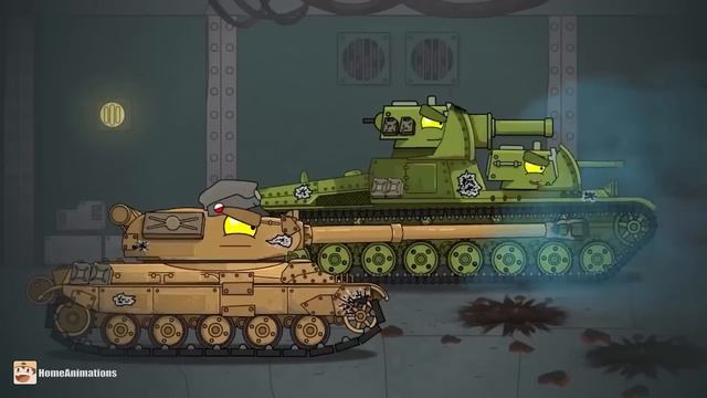 All Episodes Of The Story About The KV-6 Bothers - Cartoons About Tanks