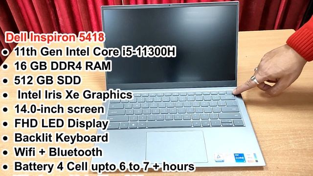Dell Inspiron 5418 11th Gen i5 Iris Xe Graphics | 16GB Ram+512GB SSD Thin & Light Laptop for Studen смотреть онлайн