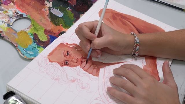 ★ COMPLETING A SKETCHBOOK | the last page ★ смотреть онлайн