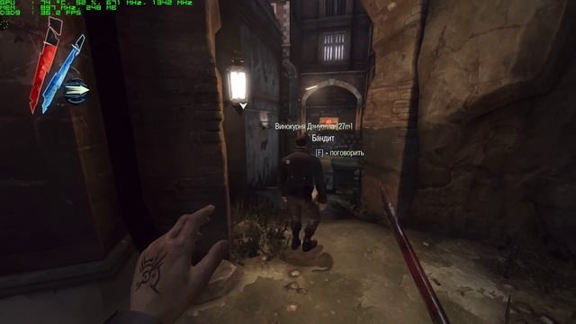 Dishonored Gameplay on Nvidia GT 540m High Settings AsusK53SV смотреть онлайн