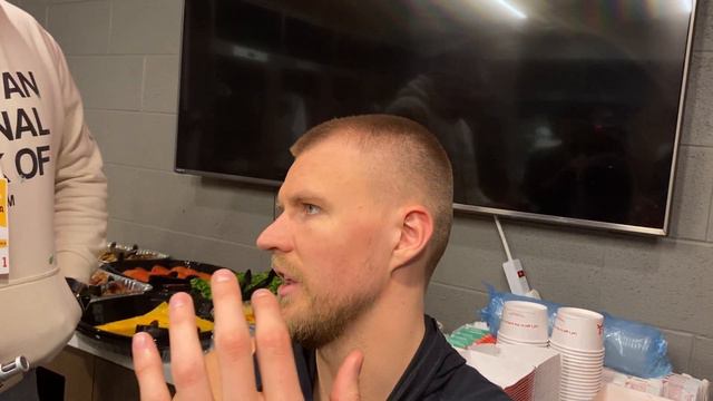 Kristaps Porzingis: Celtics RELAXED in Collapse vs Hawks | Postgame Interview смотреть онлайн