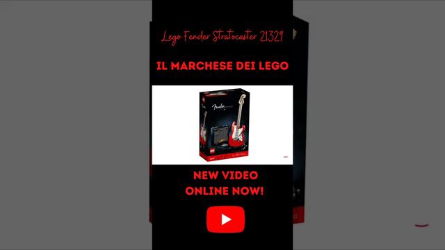 Let's take a look to the new Lego Ideas set: the Fender Stratocaster! Watch now! смотреть онлайн