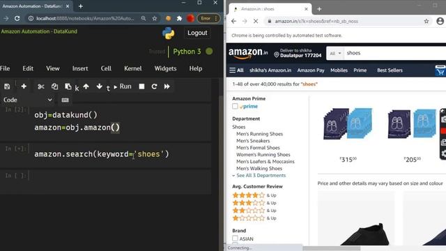 Amazon Product Search | Free Tool - Python, DataKund смотреть онлайн