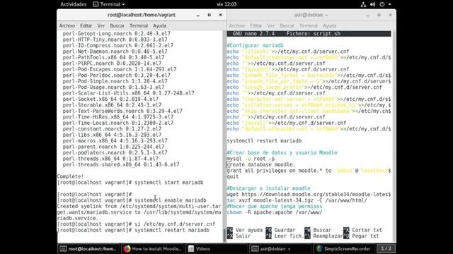 Instalar Moodle CentOS (Vagrant) смотреть онлайн