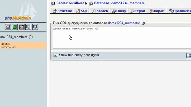 Running SQL queries on a database with phpMyAdmin | FastDot Cloud Hosting смотреть онлайн