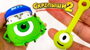 ЧЕХЛЫ-СКРЕПЫШИ для наушников AIRPODS