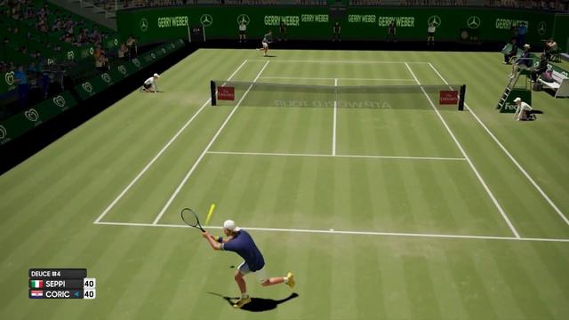 Andreas Seppi vs Borna Ćorić - AO International Tennis PS4 Gameplay смотреть онлайн