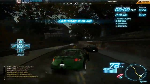 NFS World UGN 10/8/2010 Race 5 смотреть онлайн