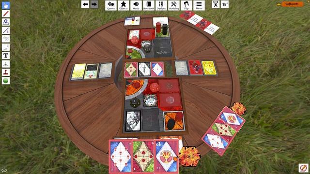 TURN 3: Flipping (and then bidding)- Arcana Towers Tarot Themed Board Game смотреть онлайн