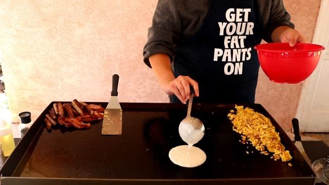 Blackstone Breakfast - 36 inch Blackstone Griddle смотреть онлайн