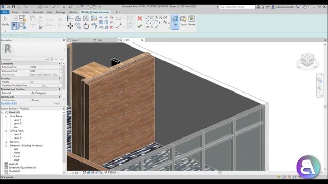 Cafe Interior Design in Revit Tutorial смотреть онлайн