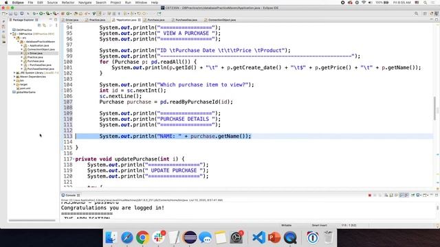Java & JDBC (DAO) - Part #2 смотреть онлайн