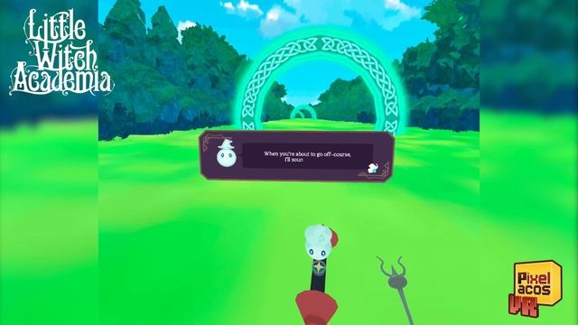 Little Witch Academia: VR Broom Racing - (Oculus Quest) - No Commentary Gameplay (HQ 60FPS) смотреть онлайн