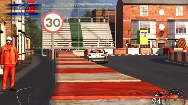 VW Golf Mk.2 GTi | Highlands Short (0:58.464) | Assetto Corsa смотреть онлайн